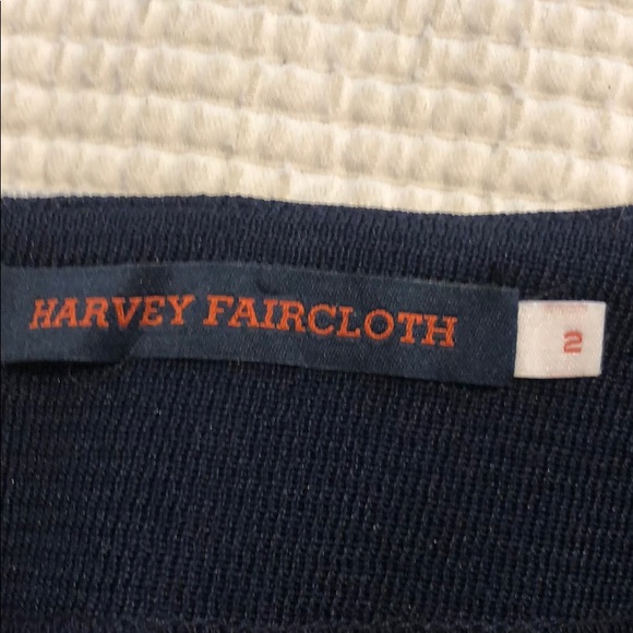 HarveyFaircloth grey knit pencil skirt -2 - Picture 2 of 4